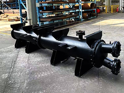 内置油分式雙機滿液式換熱器